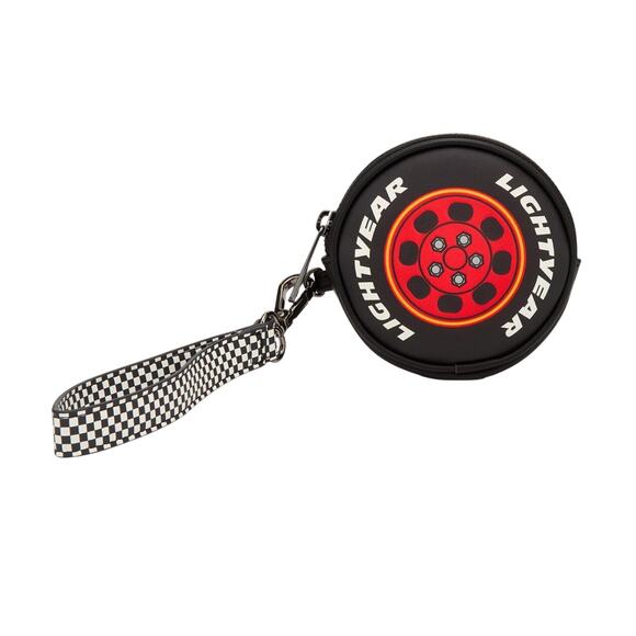Loungefly Accessories - Loungefly Disney Pixar Cars Lightning McQueen Tire Figural Coin Purse- NWT